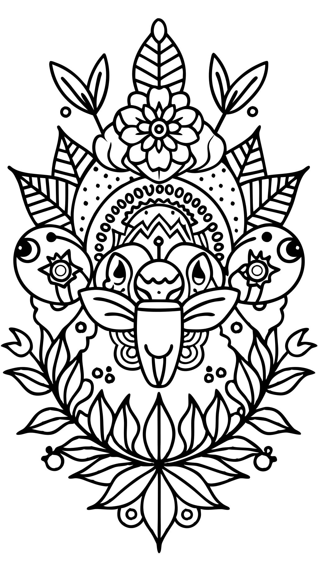 etsy adult coloring pages